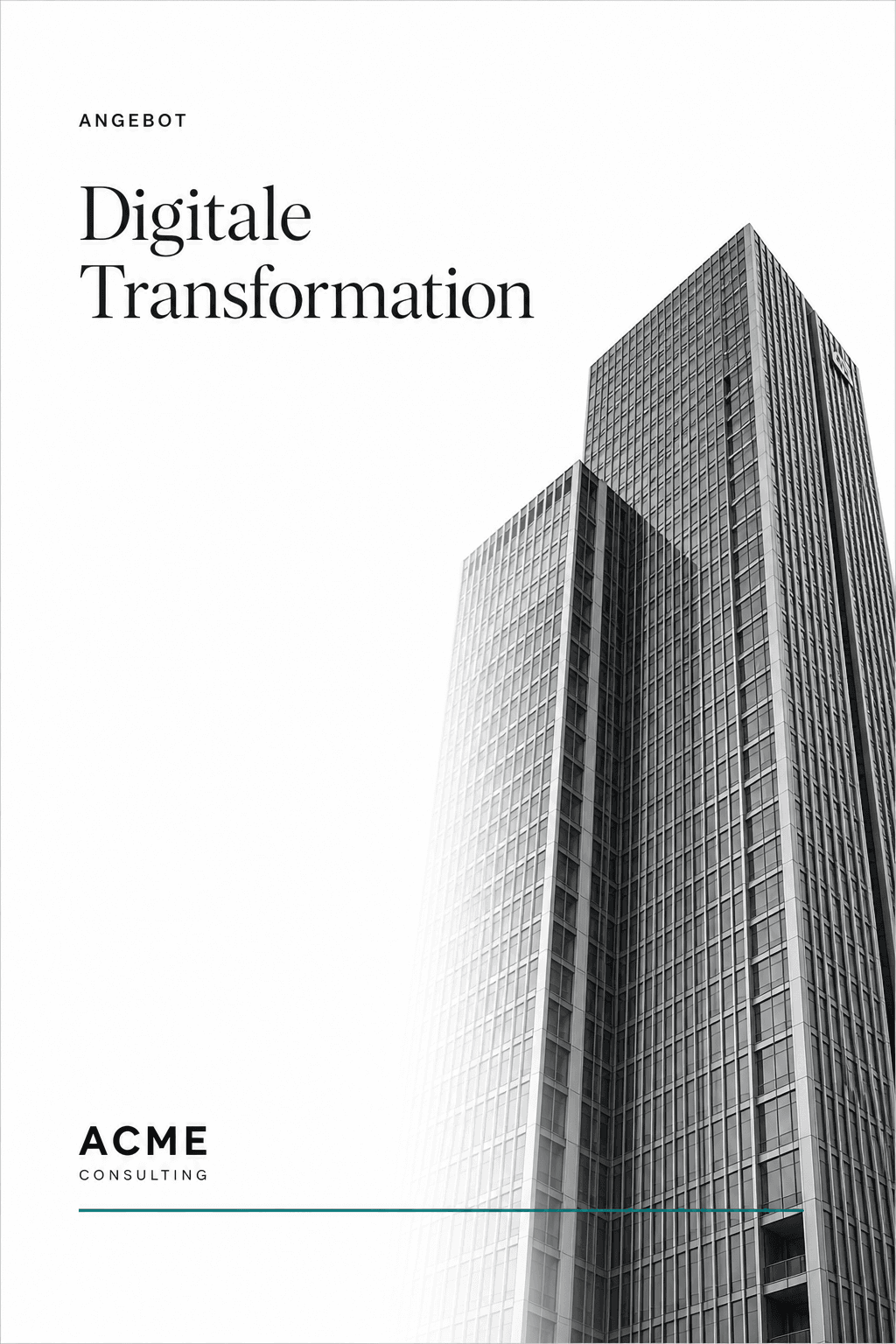Deutsch proposal cover