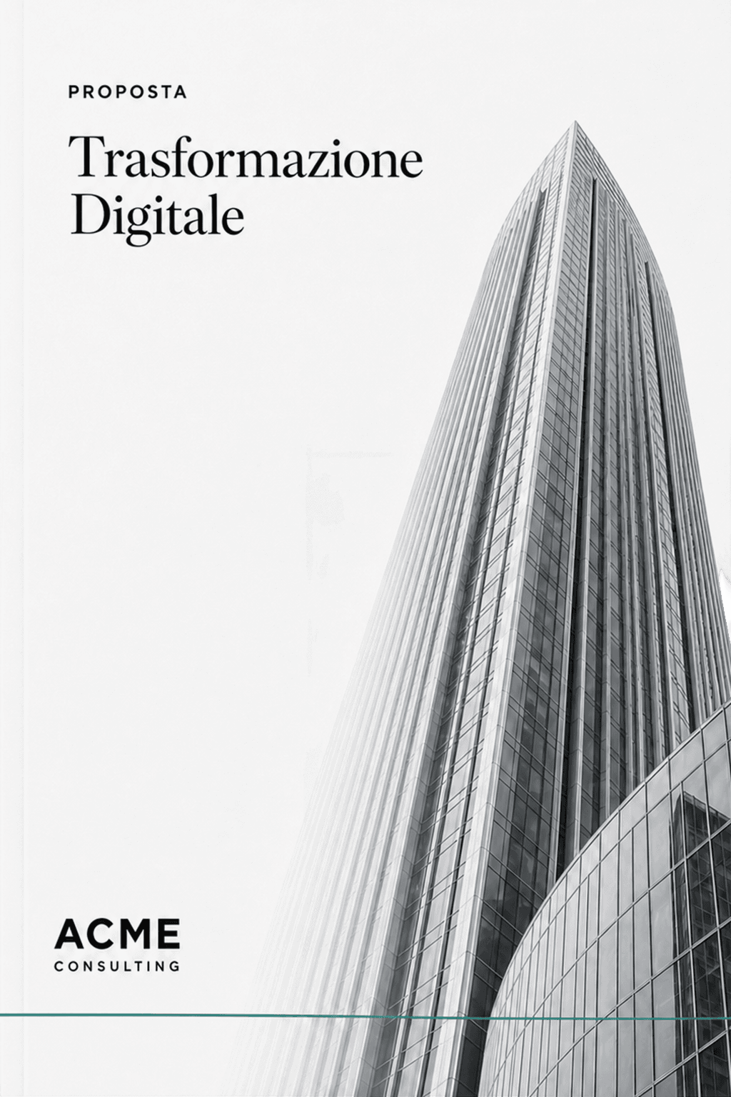 Italiano proposal cover